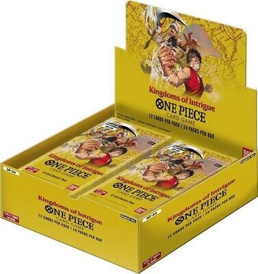 One Piece Card Game: Kingdoms of Intrigue Booster Box (OP-04)