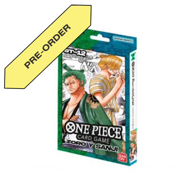 PRE ORDER: One Piece Card Game - Starter Deck - Zoro & Sanji (ST12)