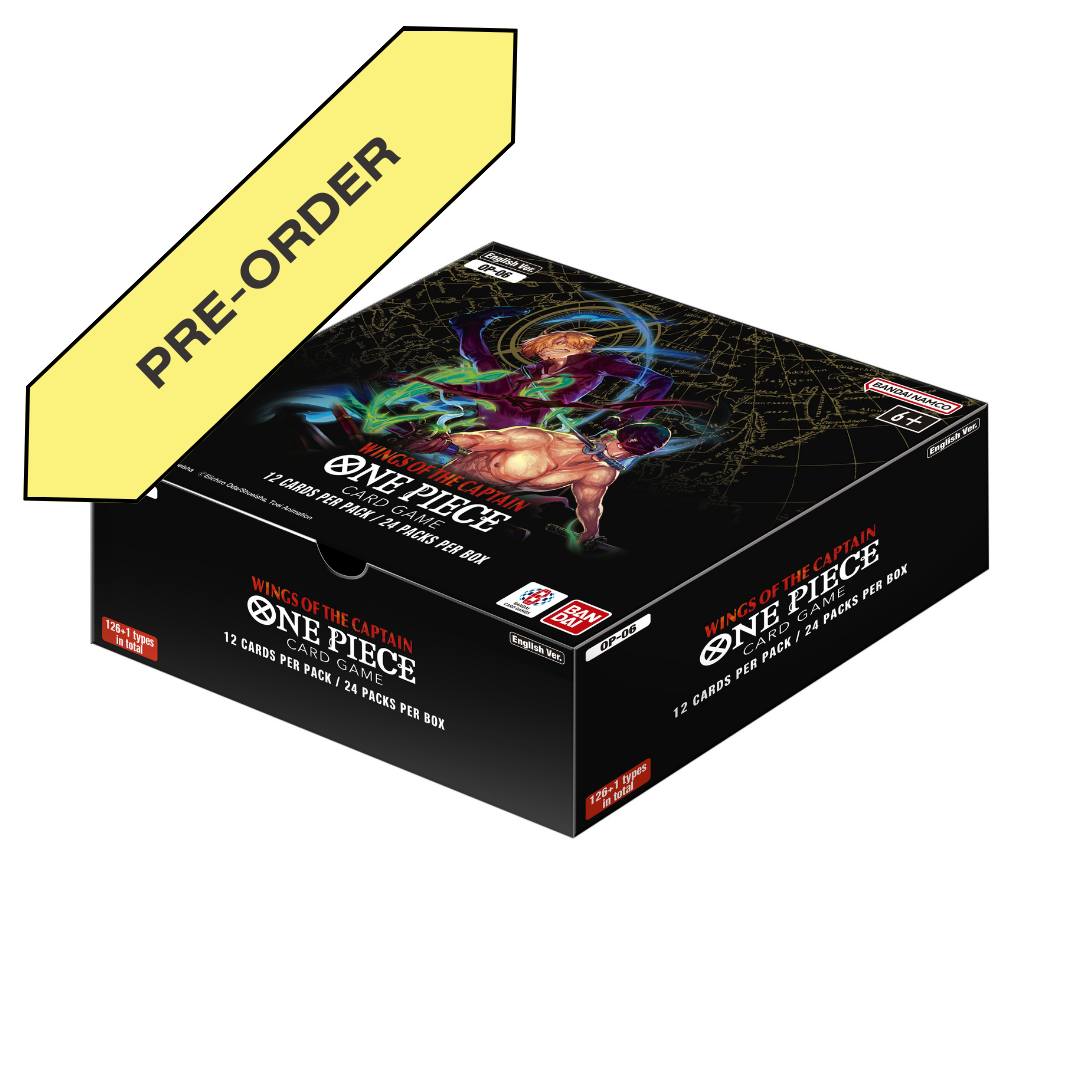 PRE ORDER: One Piece Card Game - Wings of The Captain Booster Box (OP-06)