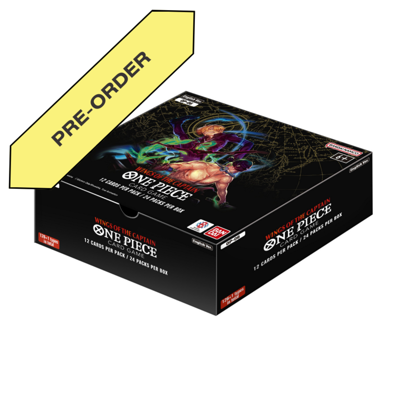 PRE ORDER: One Piece Card Game - Wings of The Captain Booster Box (OP-06)