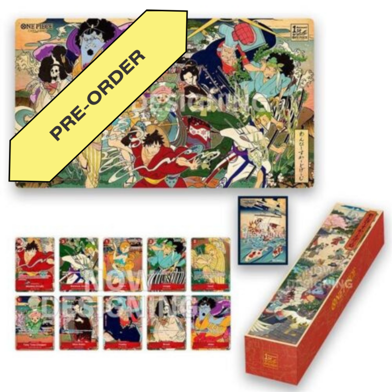 PRE ORDER: One Piece Card Game - English 1st Anniversary Set