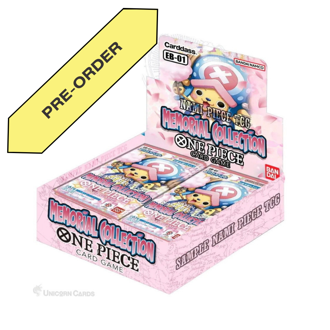 PRE ORDER: One Piece Card Game - Extra Booster - Memorial Collection (EB-01)