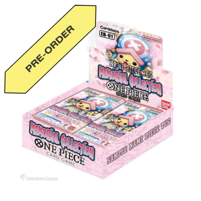 PRE ORDER: One Piece Card Game - Extra Booster - Memorial Collection (EB-01)