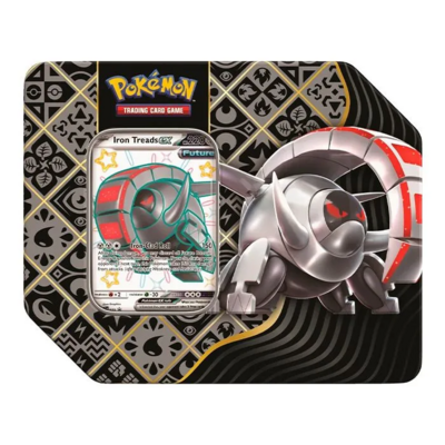 Pokemon TCG: Scarlet & Violet - Paldean Fates Tin - Shiny Iron Treads EX