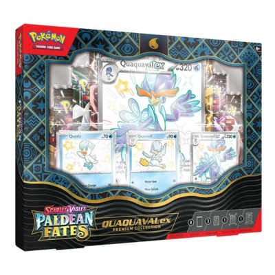 Pokémon TCG: Paldean Fates Premium Collection - Shiny Quaquavel Ex