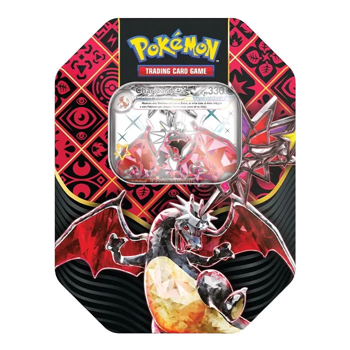 Pokemon TCG: Scarlet & Violet - Paldean Fates Tin - Shiny Tera Charizard Ex