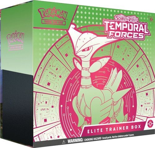 Pokémon TCG: Temporal Forces Elite Trainer Box - Iron Leaves