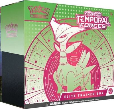 Pokémon TCG: Temporal Forces Elite Trainer Box - Iron Leaves