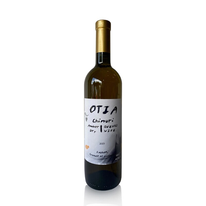  OTIA Chinuri Qvevri dry amber wine 2019