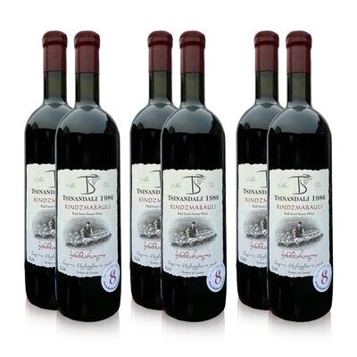 Kindzmarauli, premium red wine tasting package (6x)