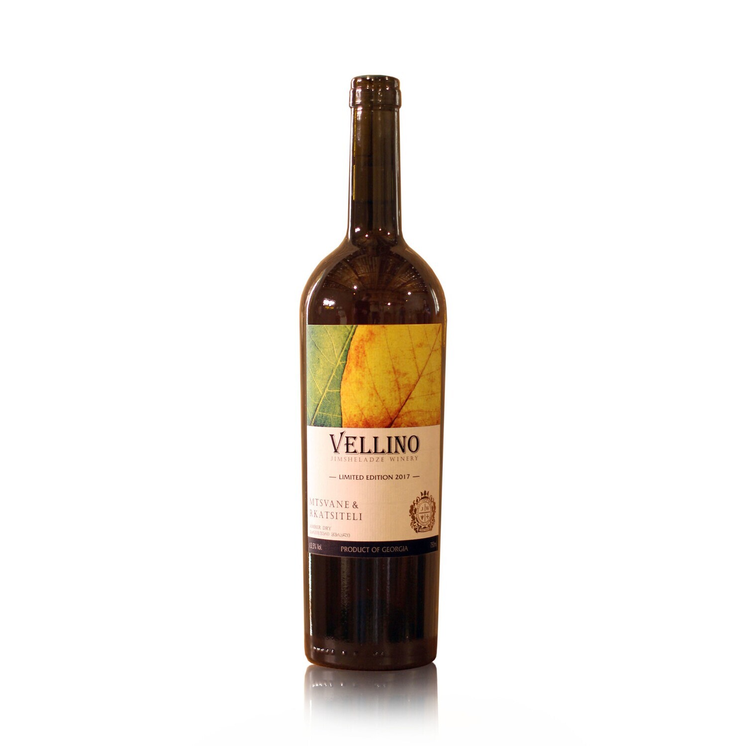 Vellino, Mtsvane -Rkatsiteli Amber dry wine 2017