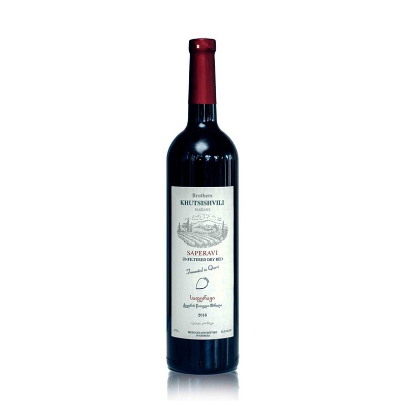 Saperavi, Red-dry Qvevri wine Khutsishvili