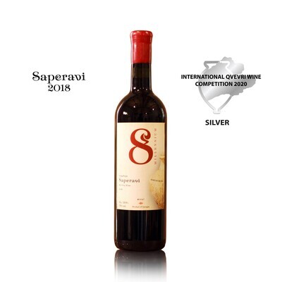 Saperavi 8millennium 2018 [bio-dynamic], red dry wine