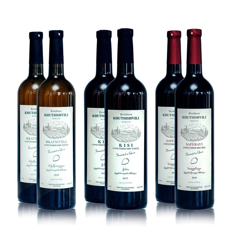 Khutsishvilli wine tasting package [6x]