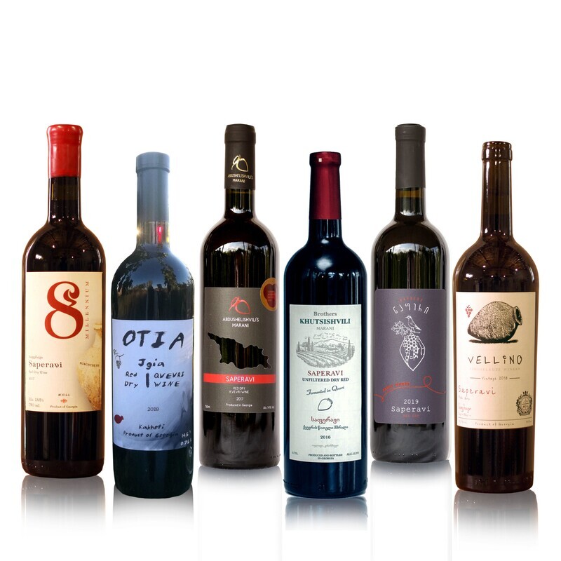 Mix of red dry wines [6x]