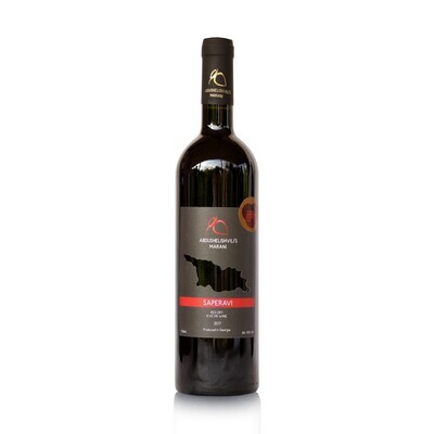Abdushelishvili Saperavi, Qvevri dry red wine 2017 