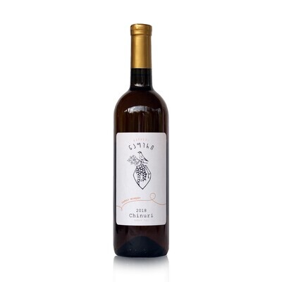 Napheri Chinuri Qvevri, Light Amber dry wine 2018
