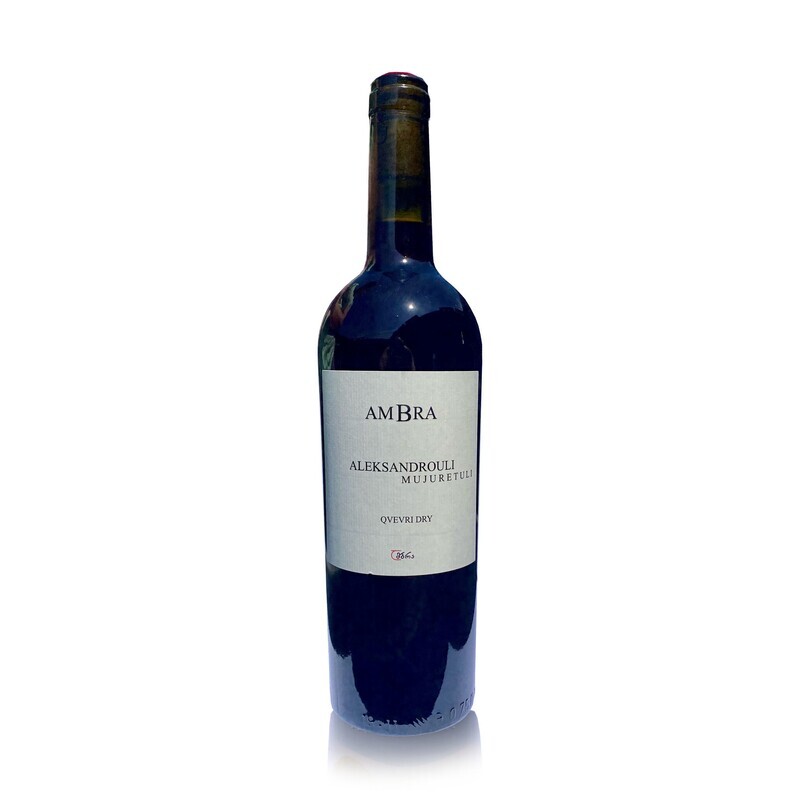 Aleksandrouli Mujuretuli AMBRA, red dry wine