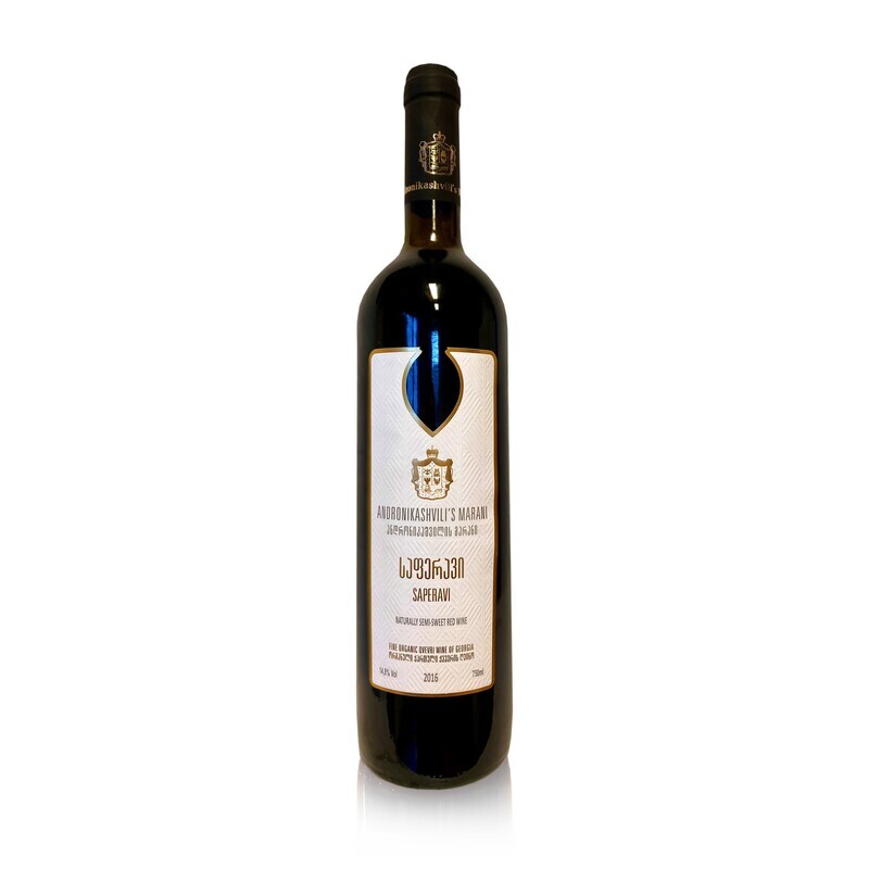 Saperavi [Bio] Semi-Sweet Red wine 2016