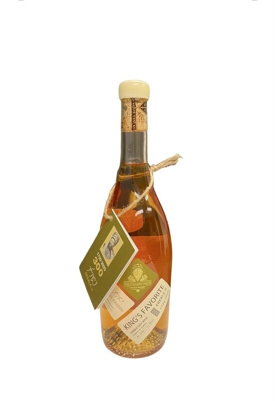 King&#39;s Favoritge TSV Estate, Amber dry Qvevri wine