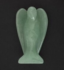 Aventurine Carved Crystal Angel