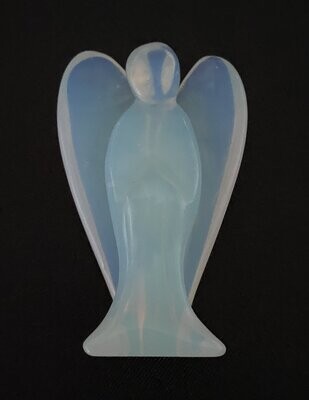 Opalite Carved Crystal Angel
