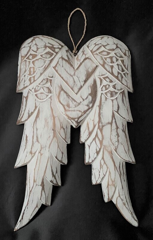 Angel Wings Wall Plaque