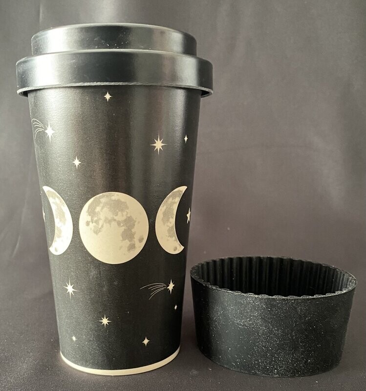 Triple Moon Bamboo Travel Cup &  Sleeve