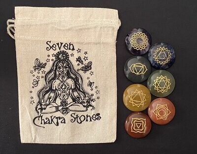 Chakra Gemstones Set