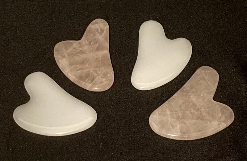 Rose Quartz Gemstone Gua Sha