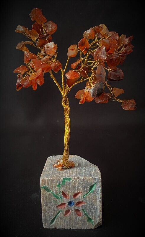 Carnelian Gem Tree