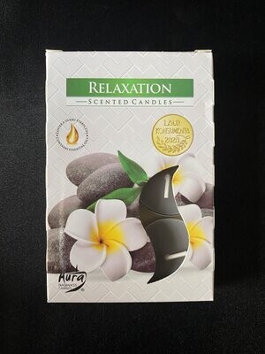Scented Tealights 6 pack - Relaxation