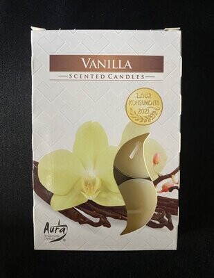Scented Tealights 6 pack - Vanilla