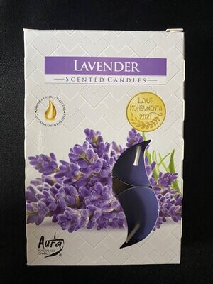 Scented Tealights 6 pack - Lavender