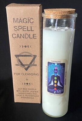 Magic Spell Candle for Cleansing