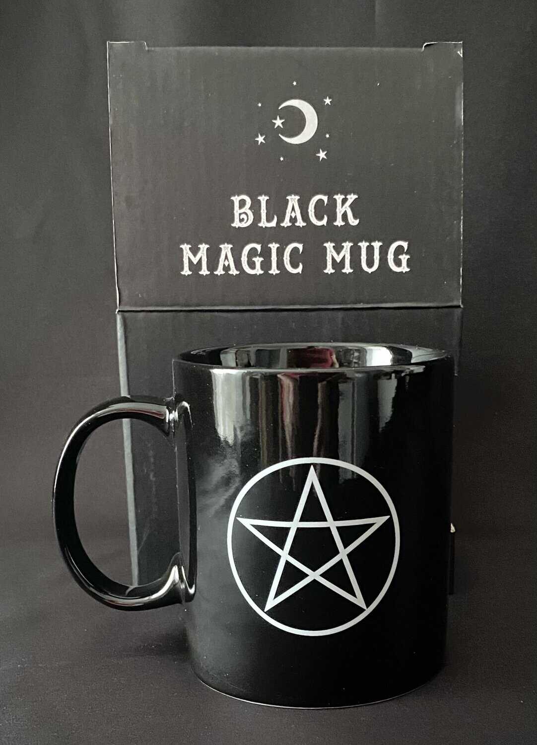 Pentagram Black Magic Ceramic Mug in Box