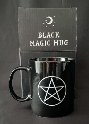 Pentagram Black Magic Ceramic Mug in Box