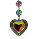 Aurora Heart Crystal Window Decoration