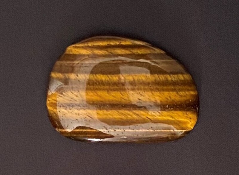 Tigers Eye Large Palm Stone