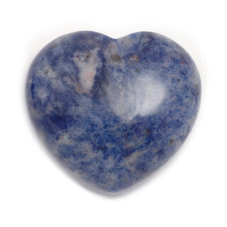 Sodalite Crystal Heart Stone