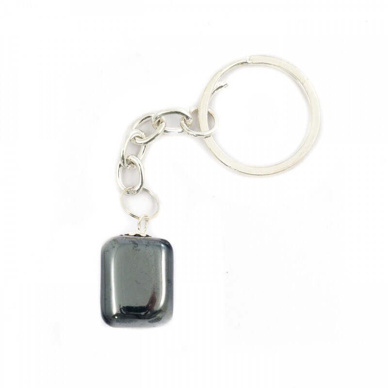 Hematite Keyring