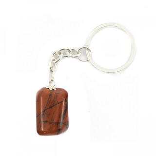 Red Jasper Keyring