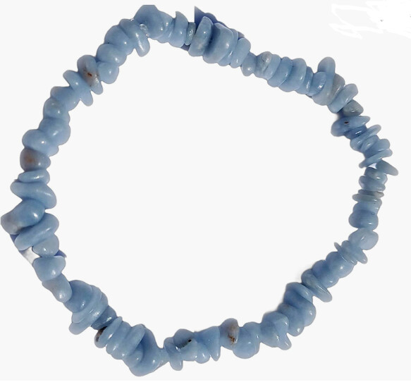 Angelite Chip Bracelet