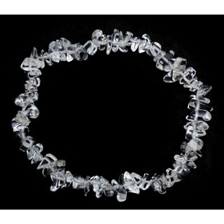 Clear Quartz Chip Bracelet