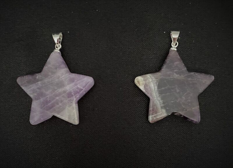 Amethyst Star Pendant