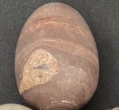 Stripe Bronze Crystal Egg Small