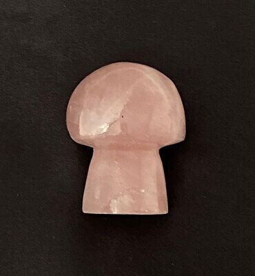 Rose Quartz Crystal Mushroom