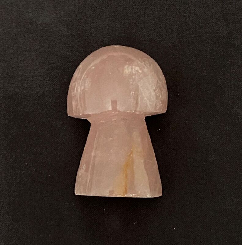 Rose Quartz Crystal Mushroom