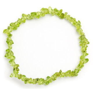 Peridot Chip Bracelet