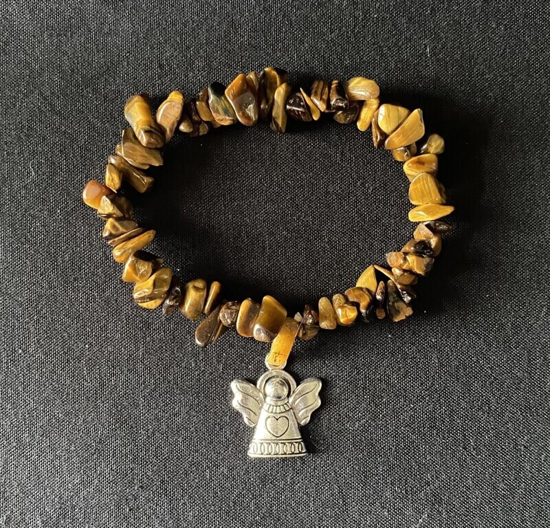 Tigers Eye Chip Bracelet